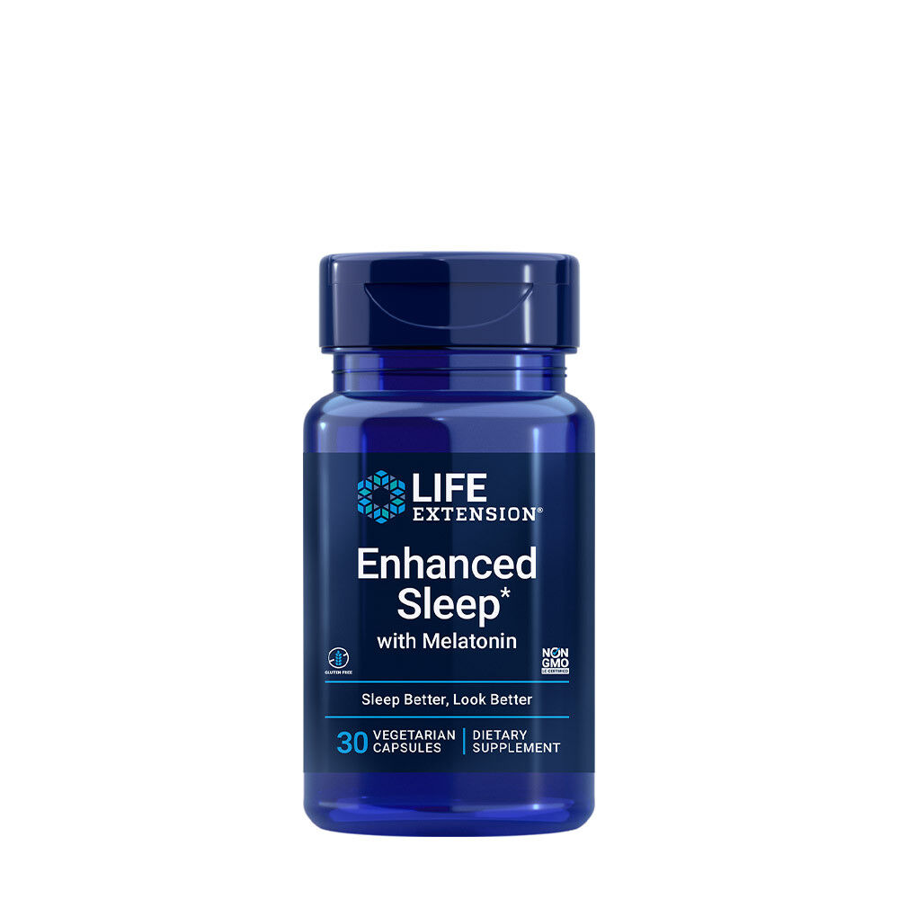 Life Extension – Lepszy sen dzięki melatoninie (30 kapsułek roślinnych) – Viking Supplements
