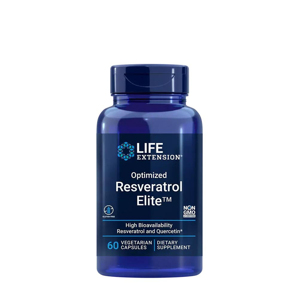 Life Extension – Optimized Resveratrol Elite™ (60 kapsułek roślinnych) – Viking Supplements