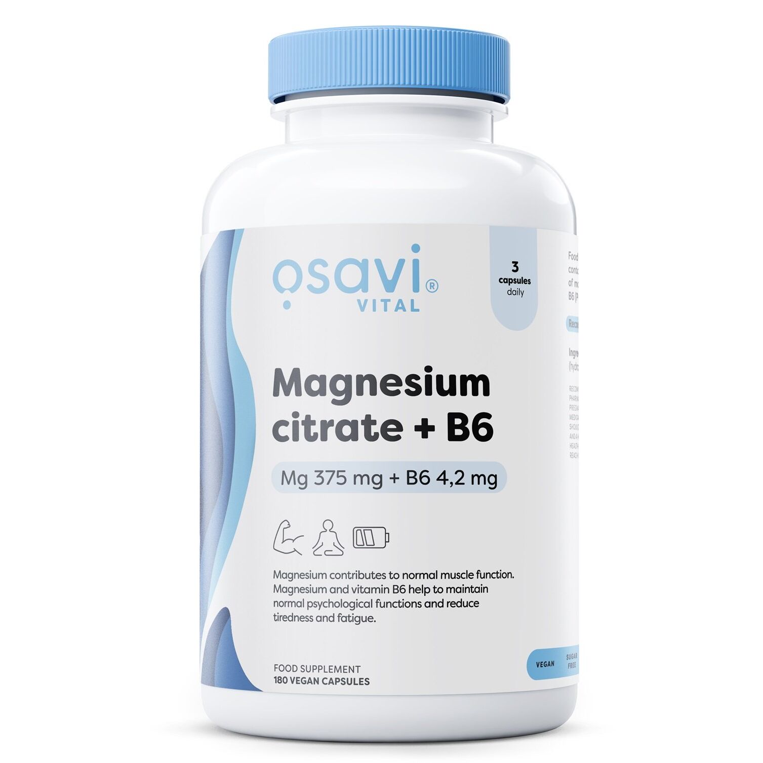 Cytrynian magnezu + witamina B6
