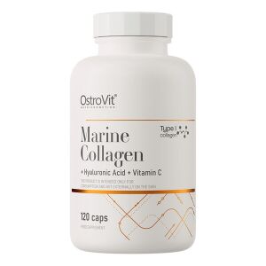 Kolagen morski + kwas hialuronowy + witamina C – 120 kapsułek – Viking Supplements