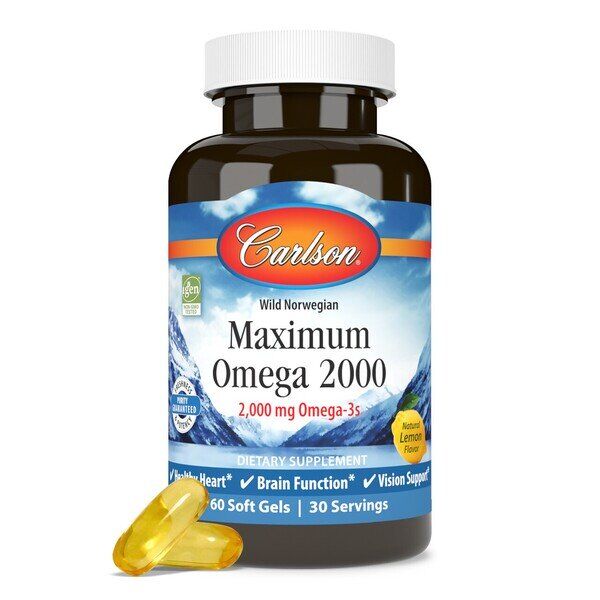 Maximum Omega 2000 – 60 kapsułek żelowych – Viking Supplements