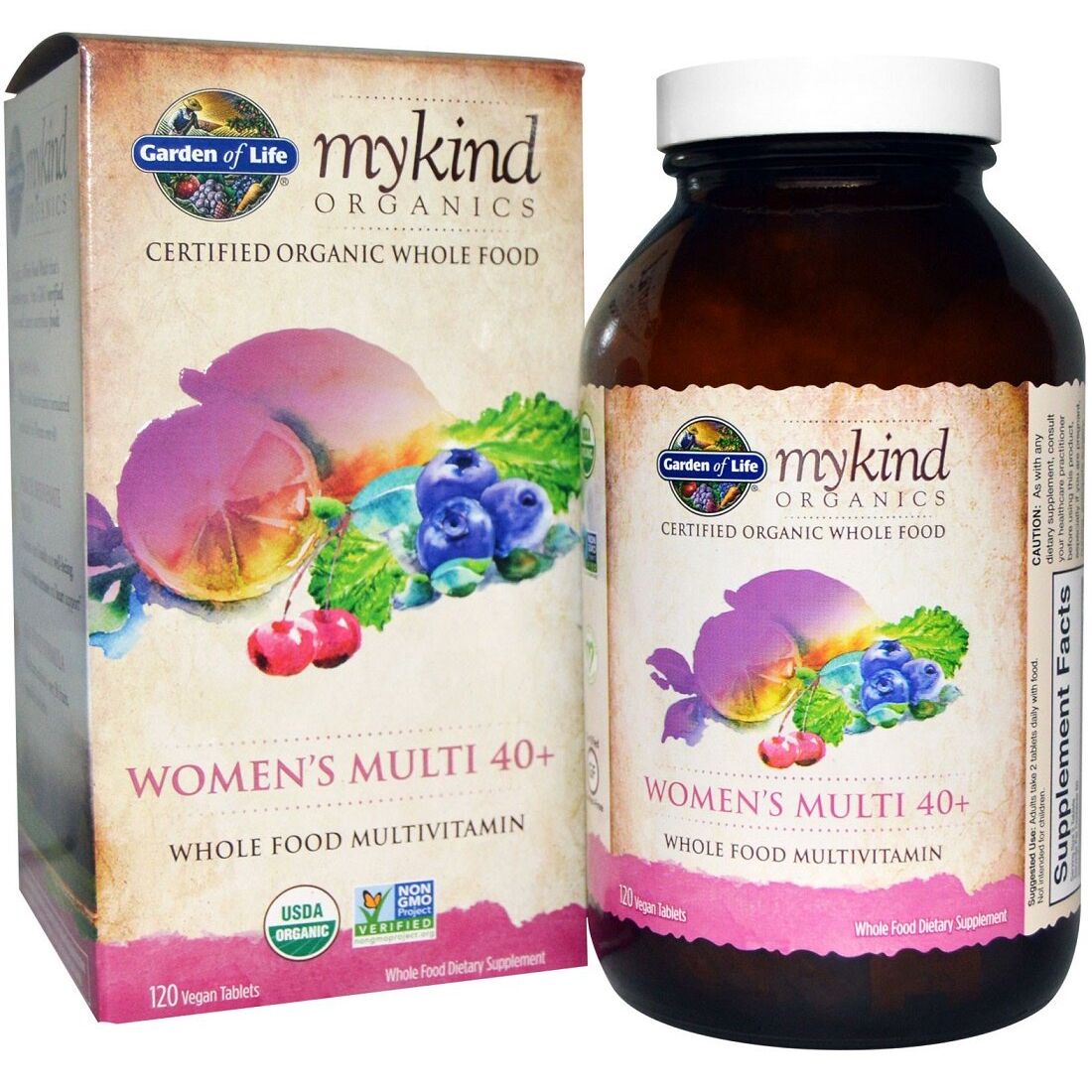 Mykind Women's Multi 40+ – 120 tabletek wegańskich – Viking Supplements