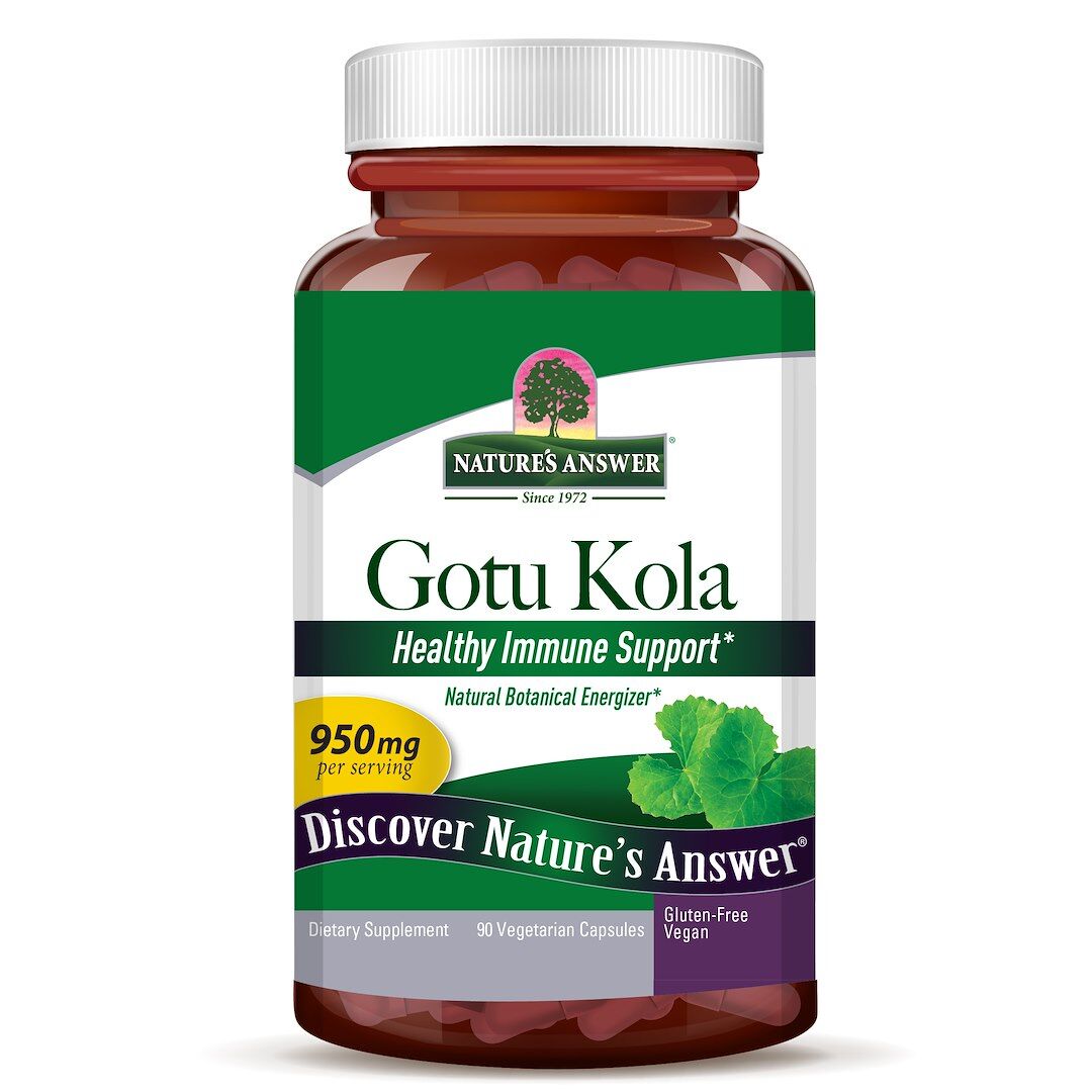 NATURE'S ANSWER Gotu Kola (90 kapsułek) – Viking Supplements