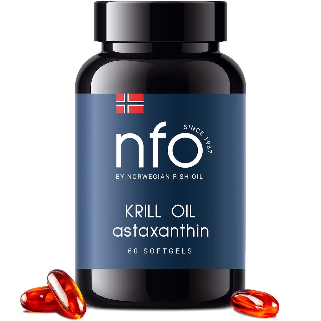 NFO Olej z kryla z astaksantyną (60 kapsułek) – Viking Supplements