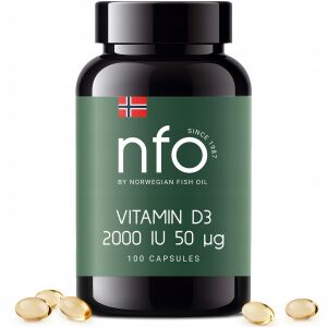 NFO Witamina D3 2000 IU (100 kapsułek) – Viking Supplements