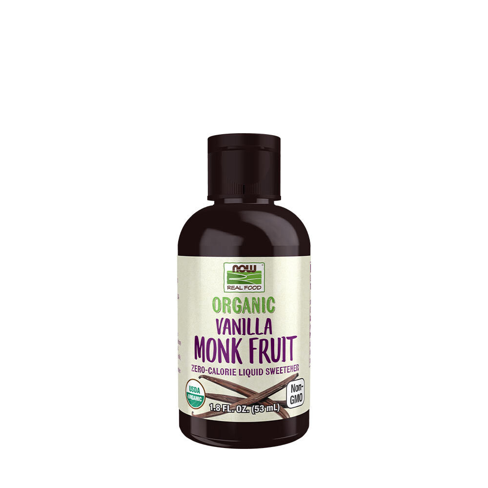 NOW Organiczny płynny ekstrakt z owoców mnicha (53 ml)