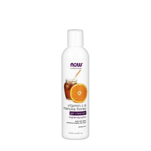 NOW Żel oczyszczający z witaminą C i miodem manuka (236 ml) – Viking Supplements