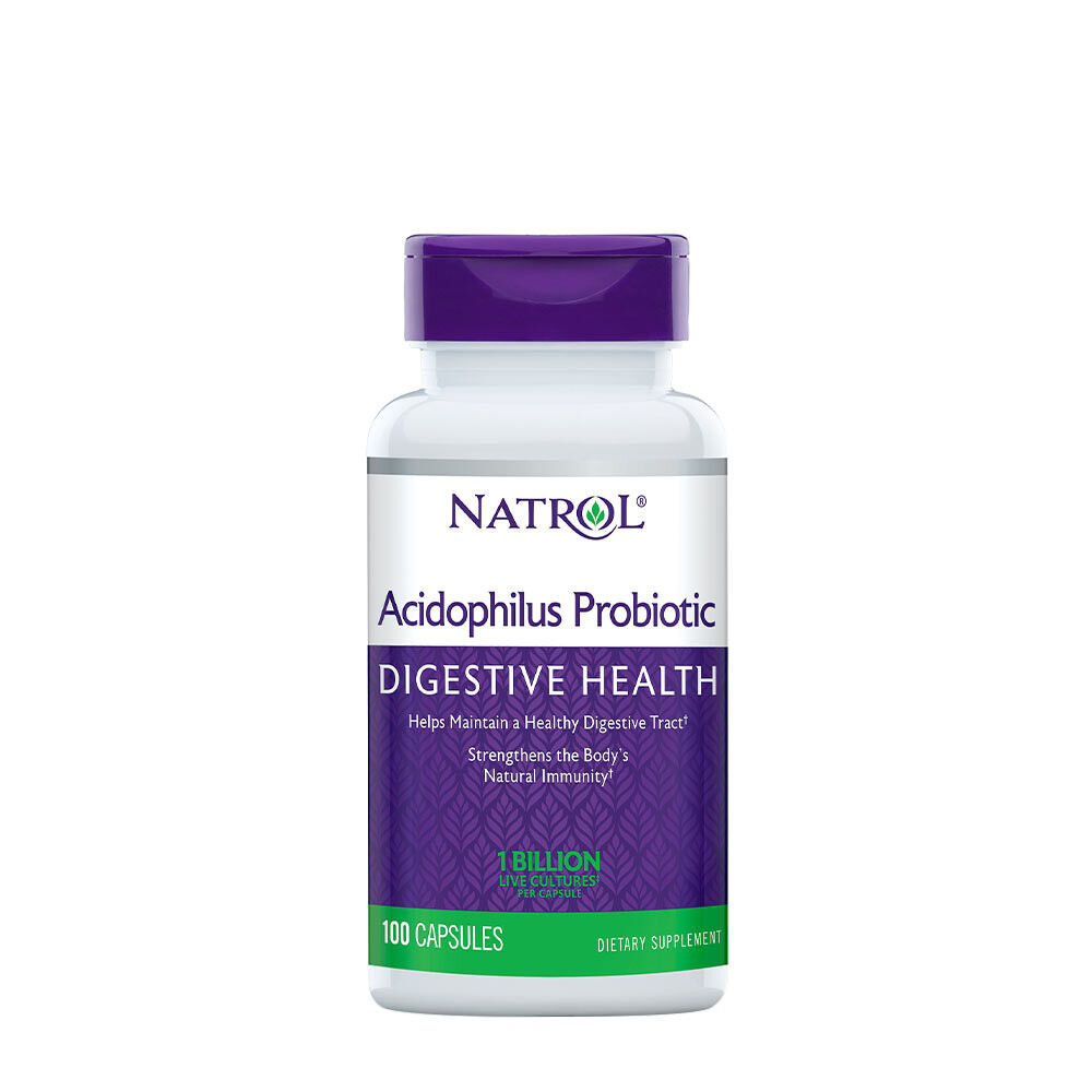 Natrol Acidophilus Probiotic (100 kapsułek) – Viking Supplements