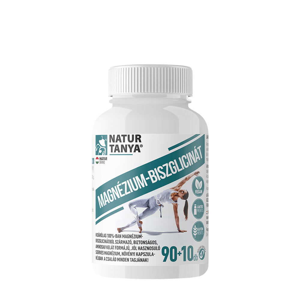 Natur Tanya – bisglicynian magnezu (90+10 kapsułek) – Viking Supplements