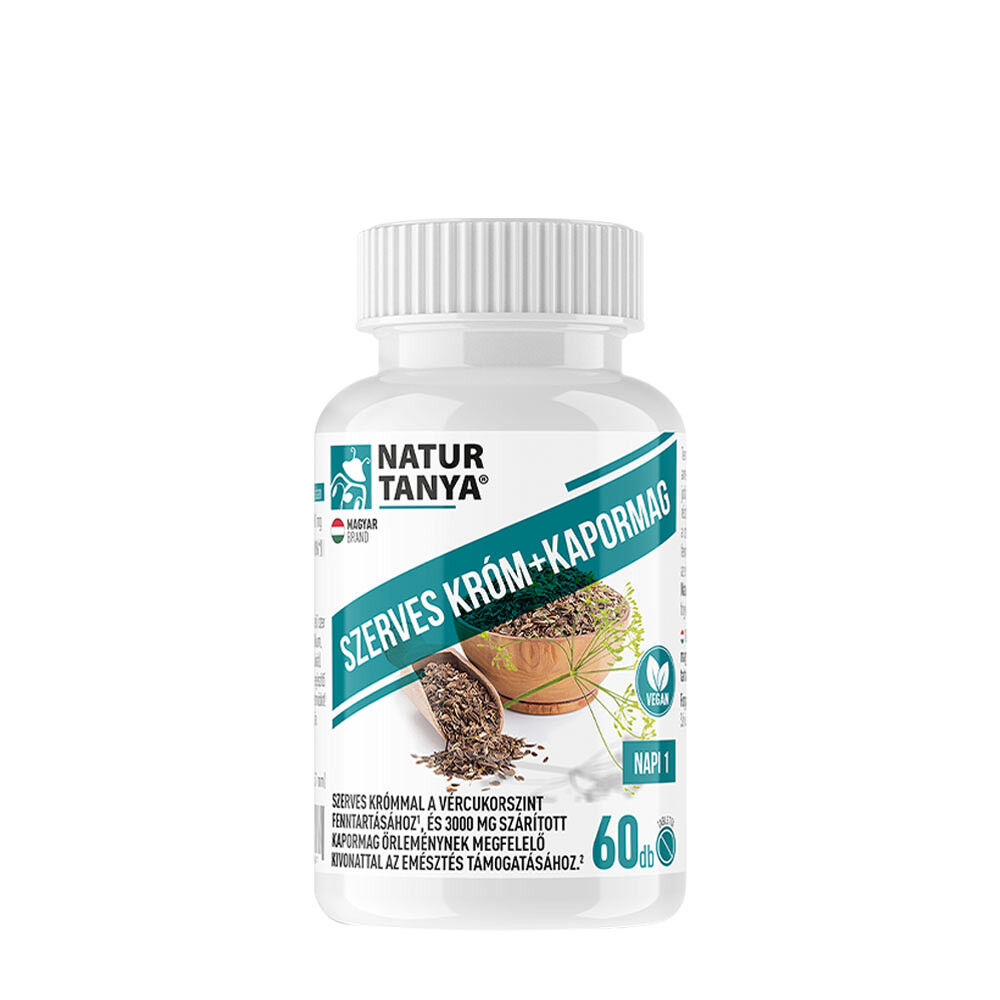 Natur Tanya – organiczny koncentrat Chrom+Miedź (60 tabletek) – Viking Supplements