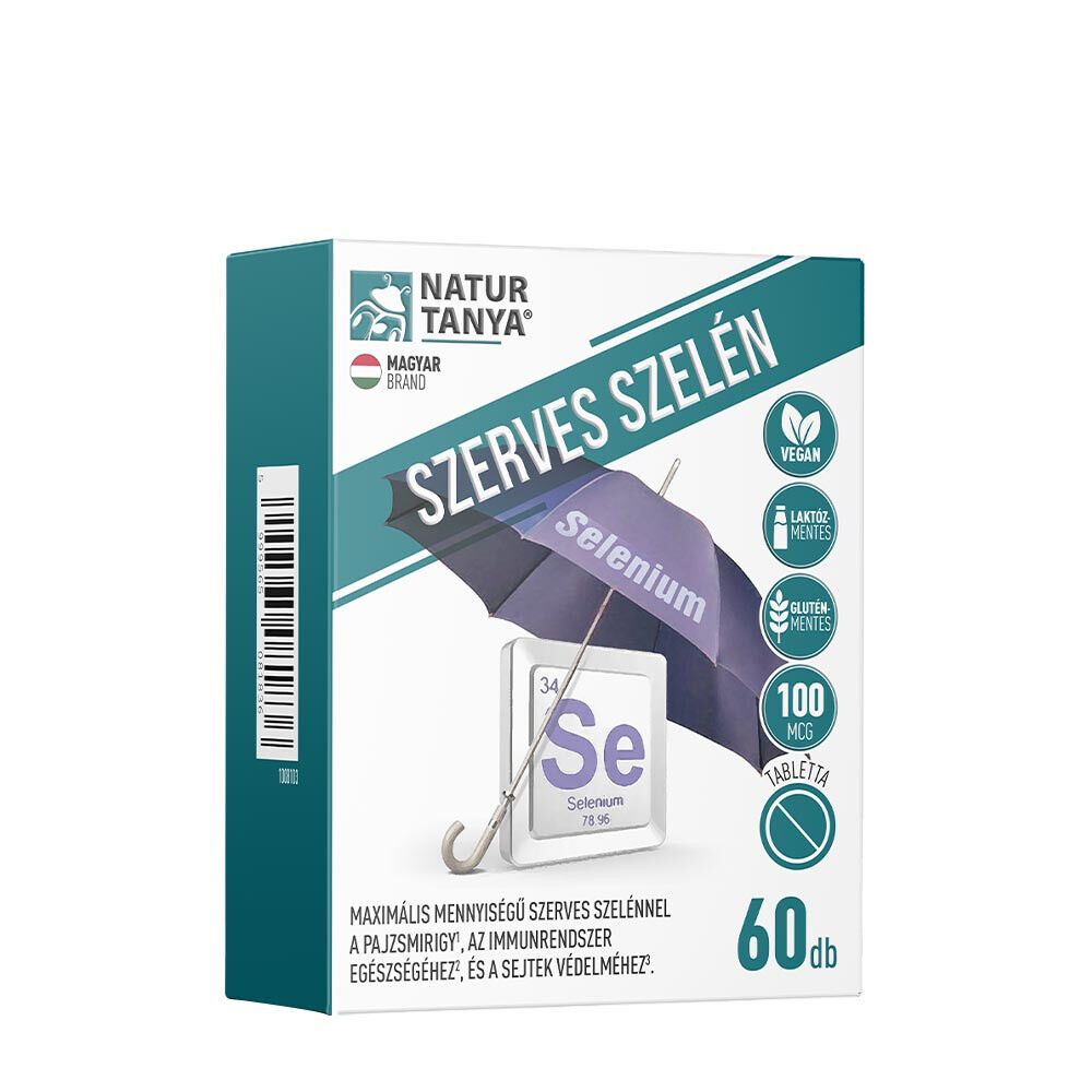 Natur Tanya – selen w postaci organicznej (60 tabletek) – Viking Supplements