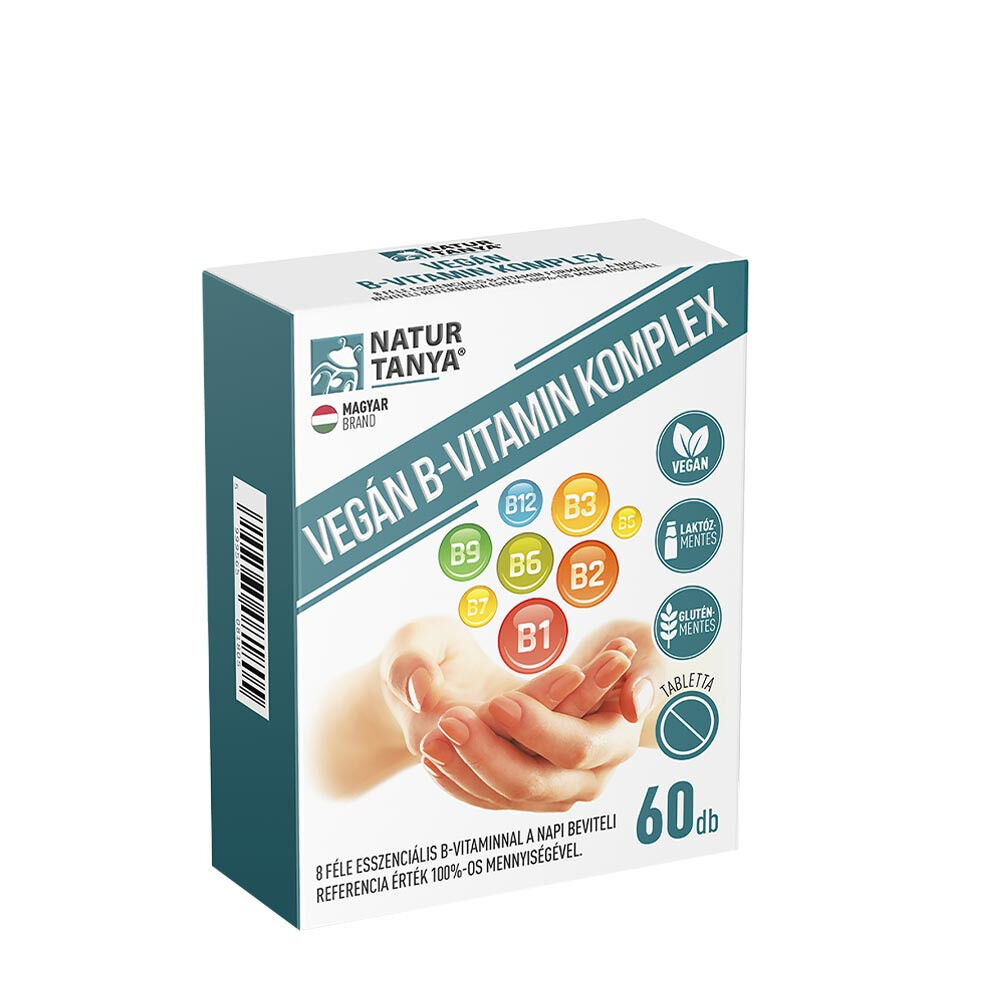 Natur Tanya – wegański kompleks witamin z grupy B (60 tabletek) – Viking Supplements