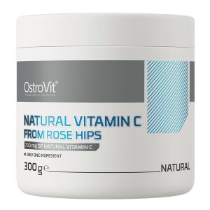 Naturalna witamina C z owoców dzikiej róży – 300 g – Viking Supplements
