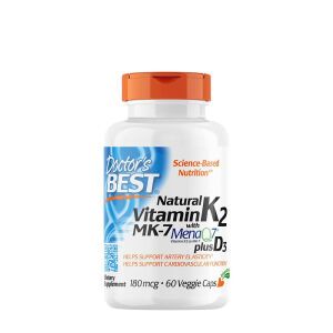 Naturalna witamina K2 MK7 z MenaQ7 i witaminą D3