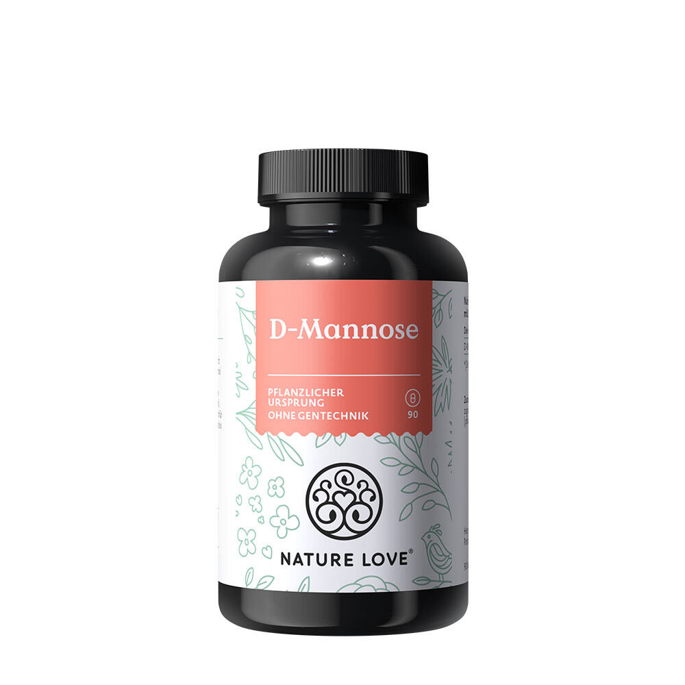 Nature Love D-mannoza (90 kapsułek) – Viking Supplements