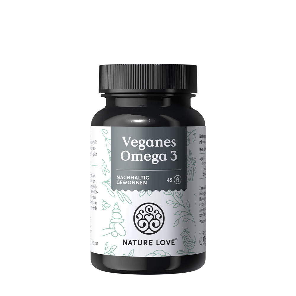 Nature Love Vegan Omega-3 (45 kapsułek) – Viking Supplements