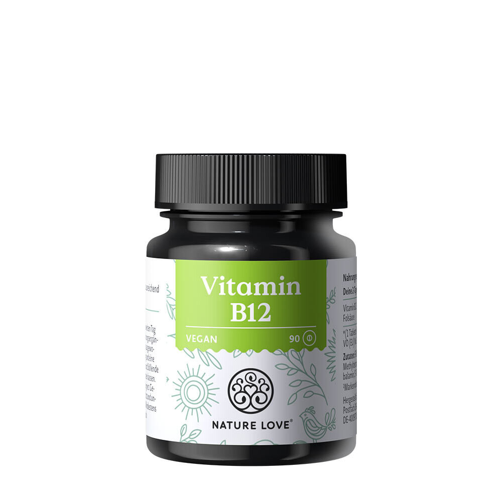 Nature Love Witamina B12 (90 tabletek roślinnych) – Viking Supplements