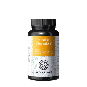 Nature Love Cynk i witamina C (120 kapsułek) – Viking Supplements