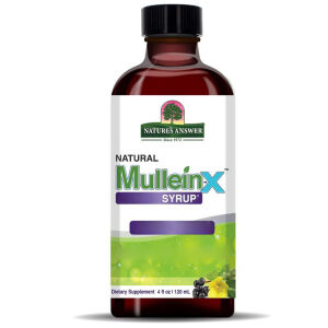 Syrop na kaszel Nature's Answer Mullein-X 4 oz (120 ml) – Viking Supplements