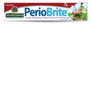 Pasta do zębów Nature's Answer Periobrite o smaku cynamonowo-miętowym 113,4 g – Viking Supplements