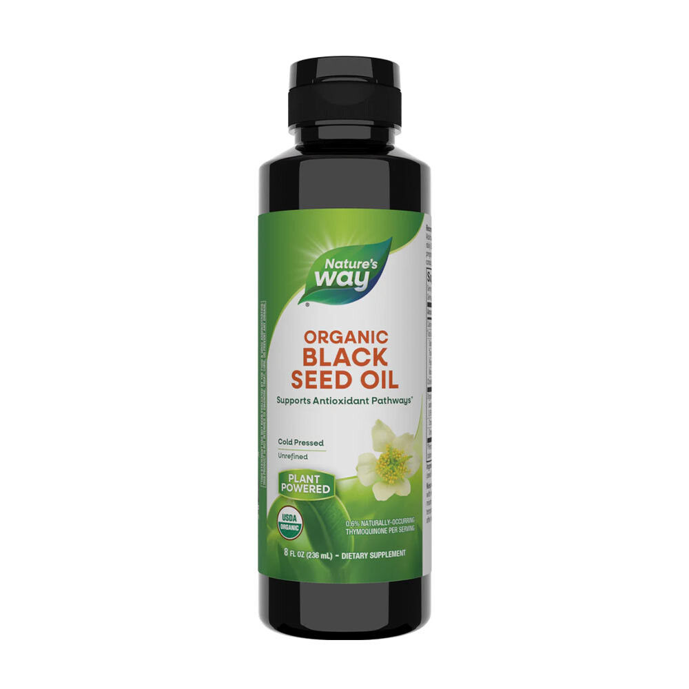 Olej z czarnuszki Natures Way (235 ml) – Viking Supplements