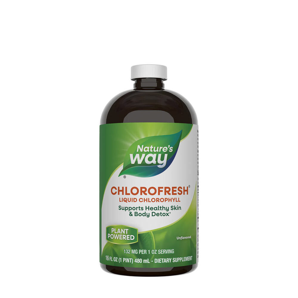 Natures Way Chlorofresh® – płynny chlorofil (480 ml)
