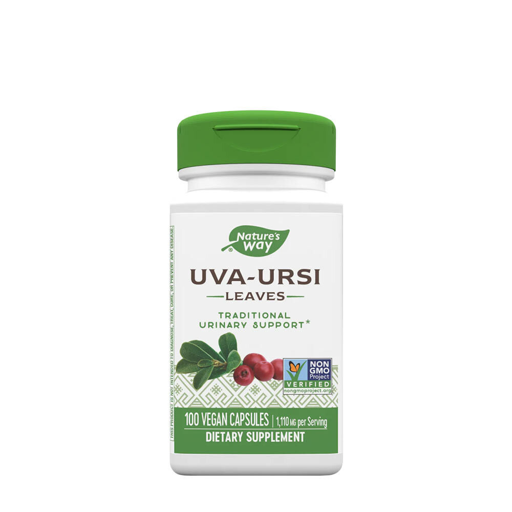 Natures Way – liście mącznicy lekarskiej (100 kapsułek) – Viking Supplements