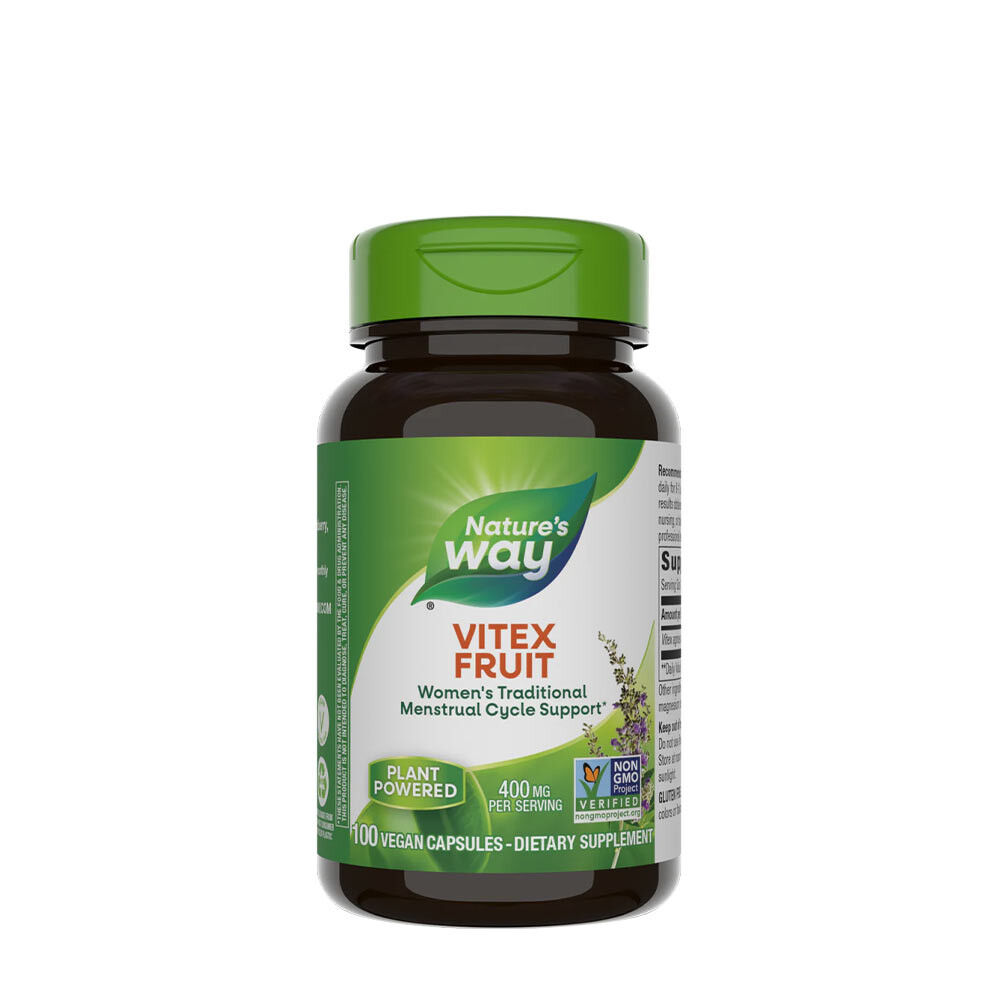 Natures Way – owoce vitexu (100 kapsułek) – Viking Supplements