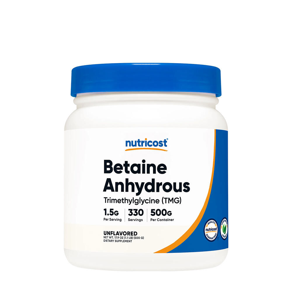 Nutricost – bezwodna betaina (TMG) w proszku (500 g) – Viking Supplements
