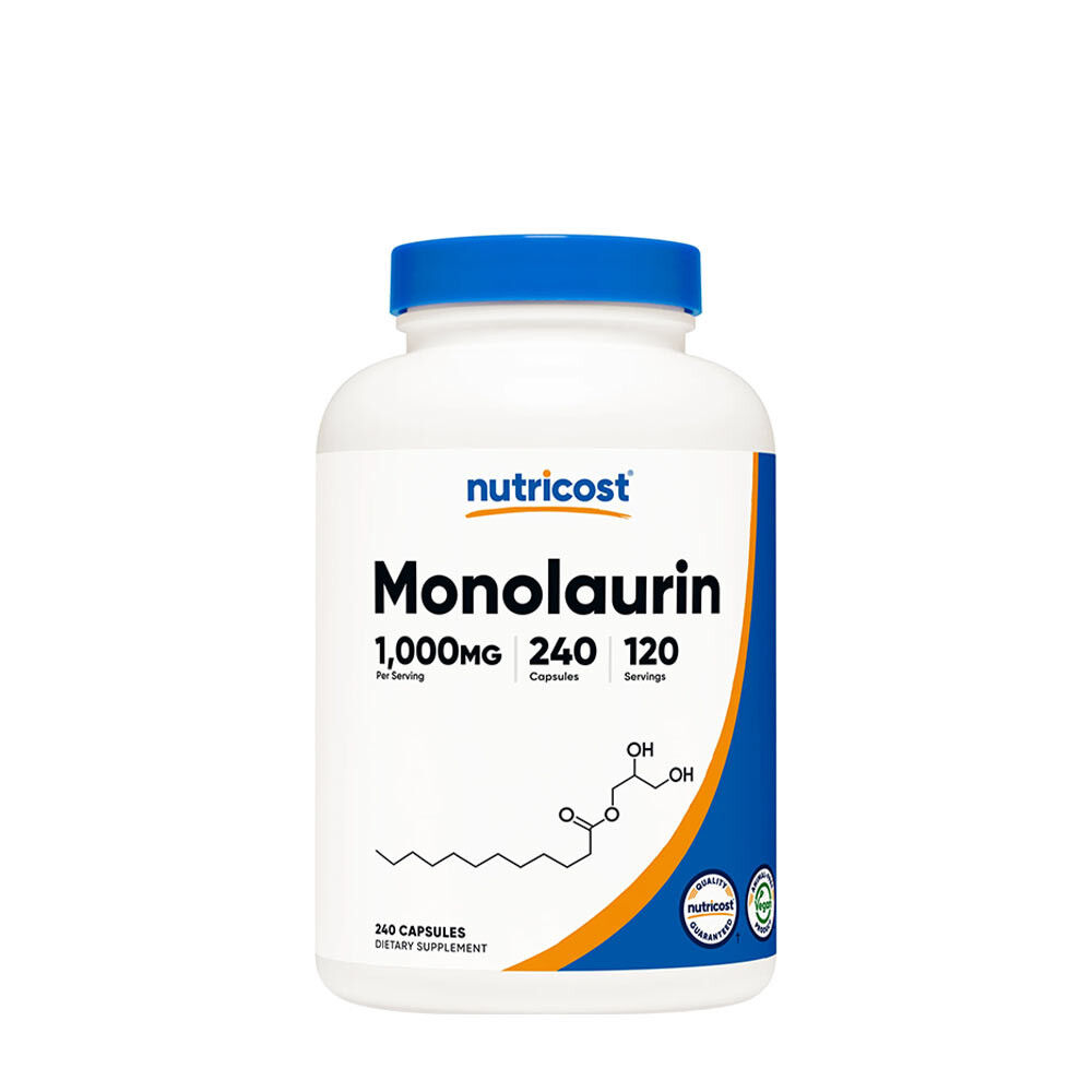 Nutricost Monolaurin Capsules (240 Capsules) - Viking Supplements