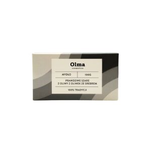 OLMA COSMETICS True Gray Olive Oil Soap with Silver (100 g) - Viking Supplements
