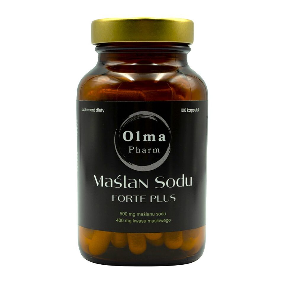 OLMA PHARM Butyrat sodu Fort (100 kapsułek) - Viking Supplements