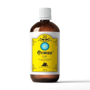 ORMUS ORME Gold - Pierwiastki życia 90% Złoto Srebro Platyna Rod Chrom (100 ml) - Viking Supplements