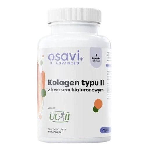 OSAVI Kolagen typu II z kwasem hialuronowym (60 kapsułek) – Viking Supplements