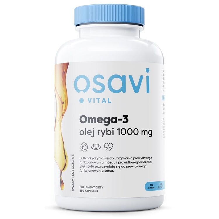 OSAVI – olej rybny z kwasami omega-3