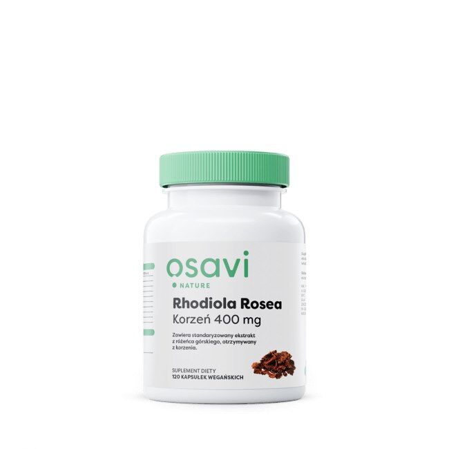 OSAVI Rhodiola Rosea (120 kapsułek) – Viking Supplements