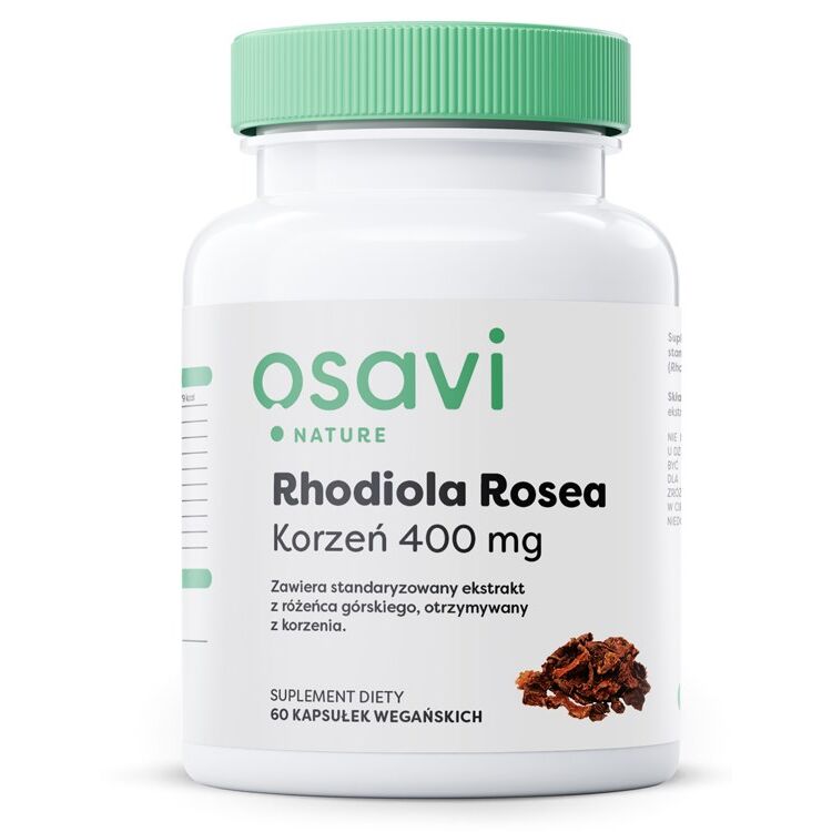 OSAVI Rhodiola Rosea (60 kapsułek) – Viking Supplements