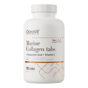 OSTROVIT Marine Collagen + Hyaluronic Acid + Vitamin C (90 tabs) - Viking Supplements
