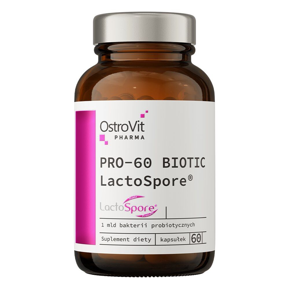 OSTROVIT Pharma PRO-60 BIOTIC LactoSpore (60 kapsułek) – Viking Supplements