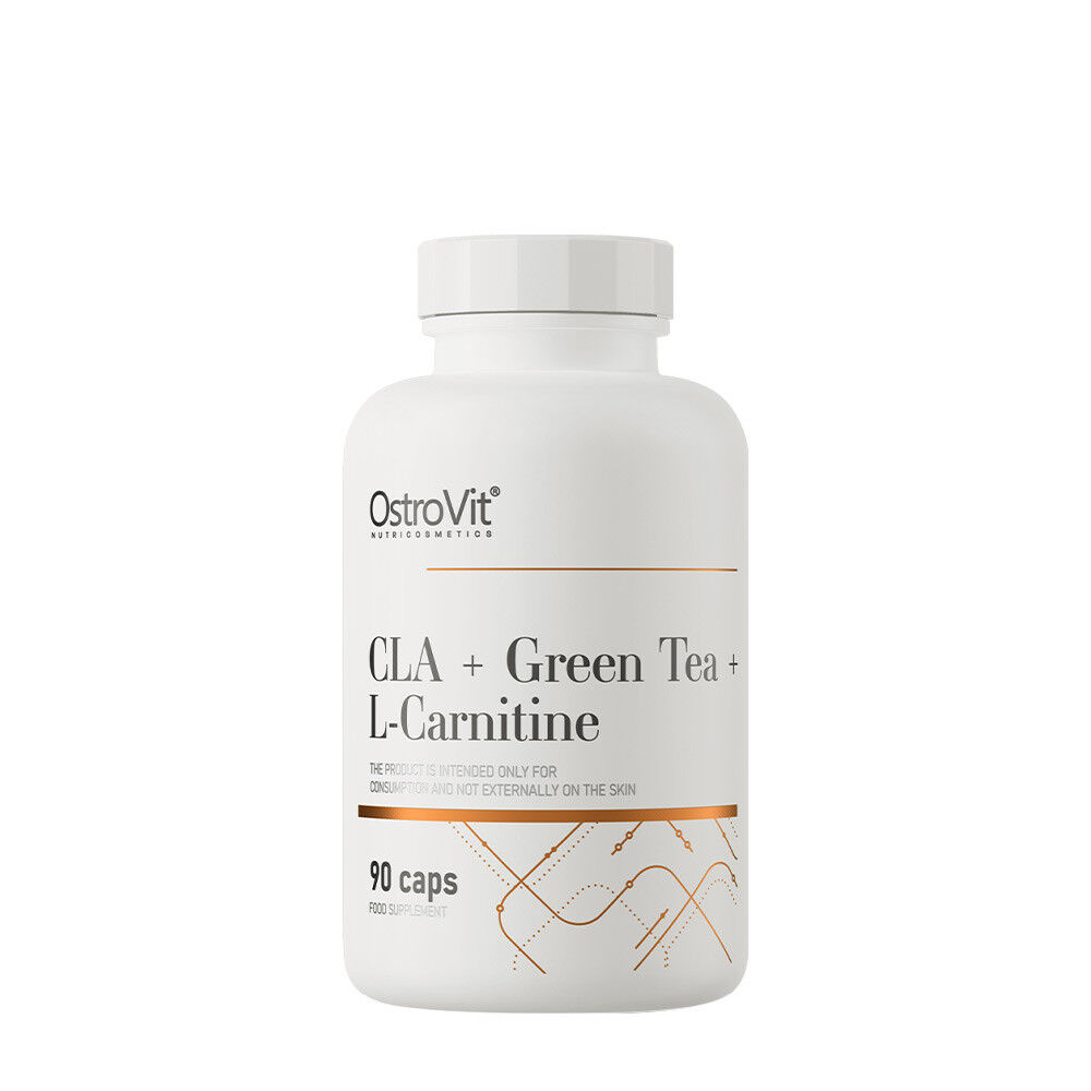 Ostrovit CLA + zielona herbata + L-karnityna (90 kapsułek) – Viking Supplements