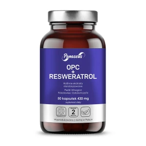 PANASEUS OPC + resweratrol (50 kapsułek) – Viking Supplements