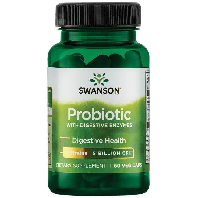 Probiotyk z enzymami trawiennymi – 60 kapsułek – Viking Supplements