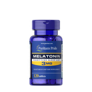 Puritans Pride Melatonina 3 mg (120 tabletek) – Viking Supplements