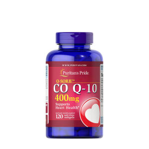 Puritan's Pride Q-Sorb™ CO Q-10 400 mg (120 kapsułek żelowych) – Viking Supplements