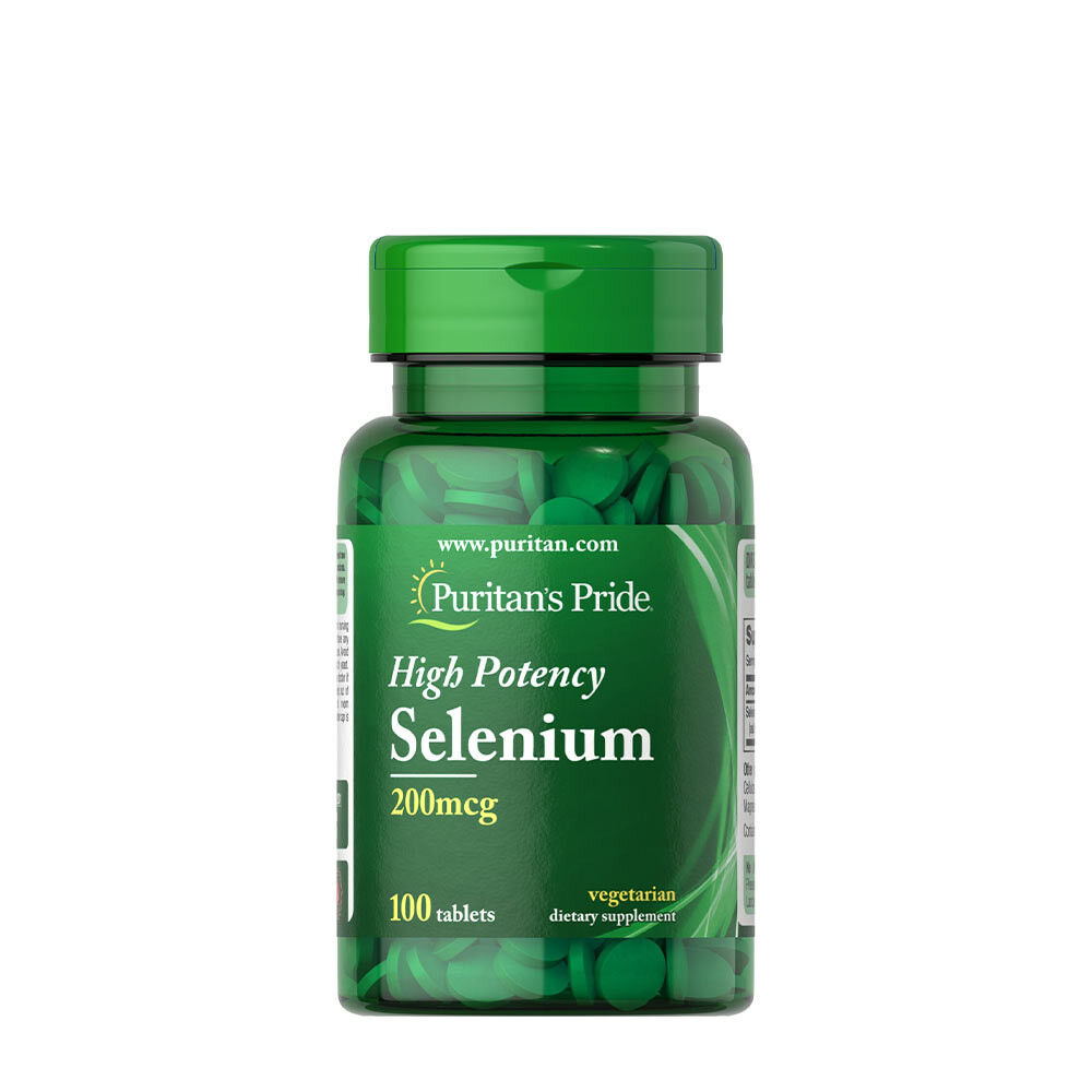 Puritan's Pride Selen 200 mcg (100 tabletek) – Viking Supplements