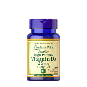 Puritan's Pride Witamina D3 1000 IU (100 kapsułek żelowych) – Viking Supplements