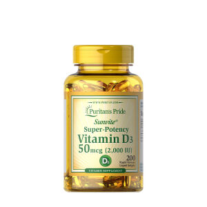 Puritans Pride Witamina D3 2000 IU (200 kapsułek żelowych) – Viking Supplements