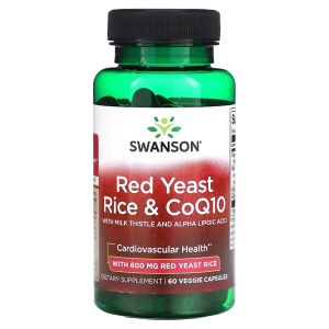 Czerwony ryż drożdżowy i koenzym Q10 – 60 kapsułek – Viking Supplements