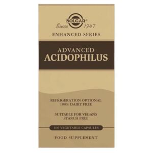 SOLGAR Advanced Acidophilus (100 kapsułek) – Viking Supplements