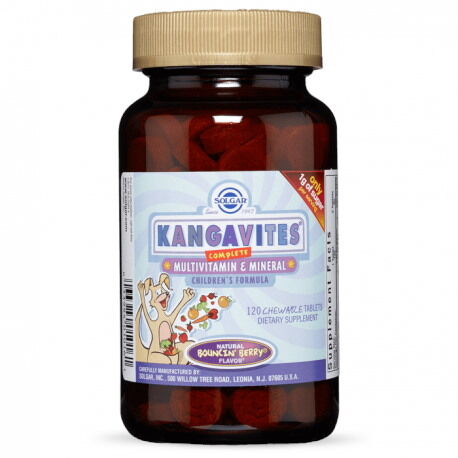 SOLGAR Kangavites – witaminy i minerały w tabletkach (120 szt.) – Viking Supplements